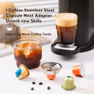 Coffee Capsule Adapter For Convert Nespreoss Originline Pod to Vertuoline Maker - Picture 1 of 14