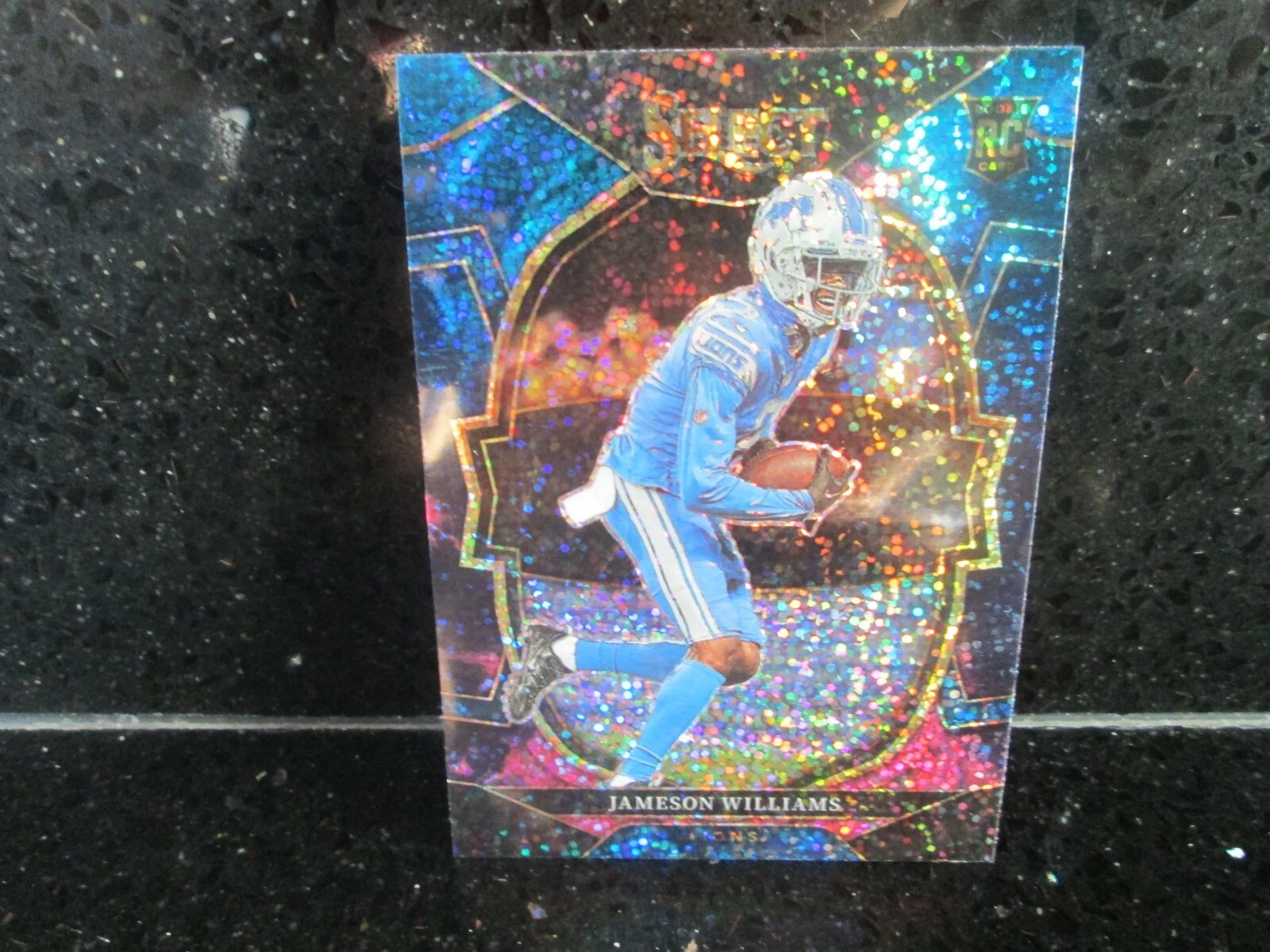 JAMESON WILLIAMS 2022 Panini Select  CONCOURSE COSMIC Prizm RC # SP - LIONS!