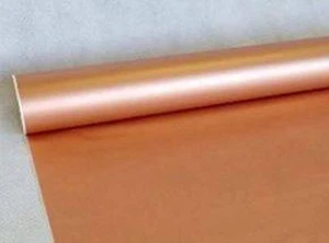 Frosted Cellophane - Metallic Rose Gold 80cm x 80m - Picture 1 of 1