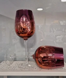 Set of 2 Artland Bloom Wine Glasses - Picture 1 of 2