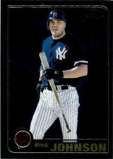 2001 Topps Traded & Rookies Chrome Nick Johnson New York Yankees #T178