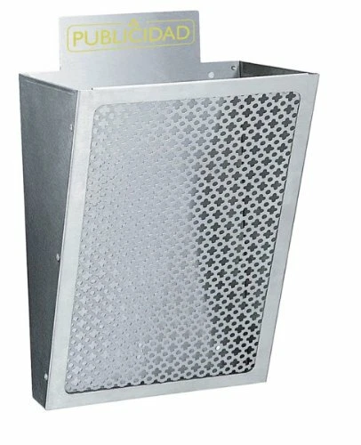 Arregui 1832d14, Cestino per Pubblicità E2302, piccola, colore: Argento (c3J) - Immagine 1 di 1