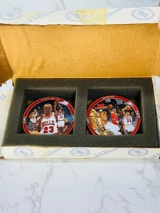 Michael Jordan 1997 Mini Plates w/Box Bradford Exchange - Picture 1 of 6