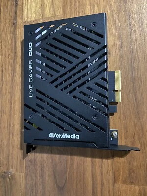 AVerMedia LIVE Gamer DUO / GC570D Video Capture Card twitch streaming gaming PC - Image 1 of 4