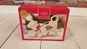 Lenox Holiday Cow Creamer - Nuovo con scatola #847123 - Foto 1 di 7