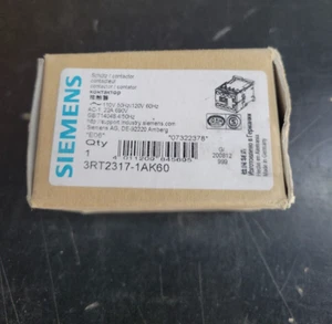 NUR 1 - Siemens Schütz 3RT2317-1AK60 Sirius 22 AMP 120V SPULE * NEW OLD STOCK - Bild 1 von 6