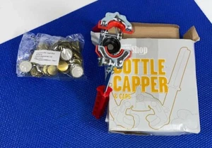 Tapón de botellas Brooklyn Brew Shop con tapas para hacer refrescos de cerveza - ¡parece sin usar! - Imagen 1 de 5