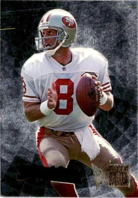 1995 Fleer Metal #50 Steve Young Silver Flashers San Francisco 49ers - Image 1 of 2