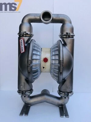 WILDEN PUMP 8 STAINLESS STEEL SS DOUBLE DIAPHRAGM/TRANSFER PUMP 2" -TF#8 - Image 1 of 4