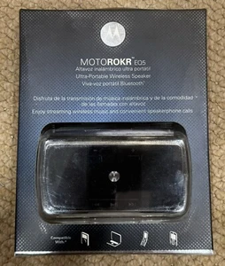 Haut-parleur stéréo portable de voyage sans fil Motorola EQ5 Bluetooth A2DP Motorokr - Photo 1 sur 7