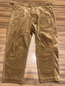 Todd Snyder Men's 5 Pocket Corduroy Pants Caramel Adjustable Waist Size 38x26 - Picture 1 of 17