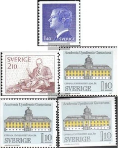 Sweden 974,975,988A,Dl,Dr (complete issue) unmounted mint / never hinged 1977 Ca - Picture 1 of 1
