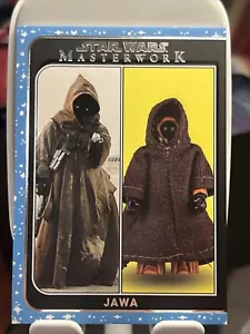 Star Wars Masterwork 2021 Rainbow Out Of The Box Chase Card OTB-22 Jawa - Picture 1 of 2