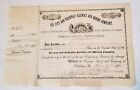 1888 Oil City & Ridgeway Railway & Mining Company Stock Certificate - Ser.No. 46