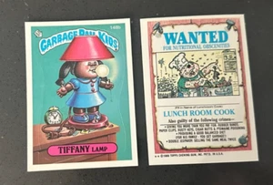 Topps Garbage Pail Kids 1986 # 148b Lámpara Tiffany - Serie 4 Original - Imagen 1 de 1