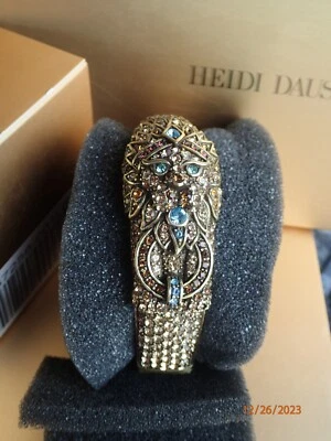 Brazalete Heidi Daus León Cristal Nuevo Hermoso Foto 1 de 4