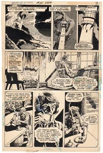 TONY DEZUNIGA Original Art Page HOUSE OF SECRETS - Imagen 1 de 1