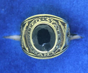 USN MAA Navy Master At Arms Ring Size 7 1/2 R-23 - Picture 1 of 5