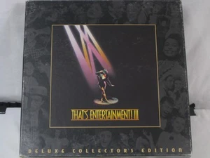 That's Entertainment III Deluxe Collector's Edition Laserdisc MGM/UA G/VG+/VG+ - Imagen 1 de 3