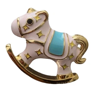  Spilla cavallo in lega spilla per donna uomo - spilla bavero animale - distintivo anno cavallo - - Foto 1 di 12