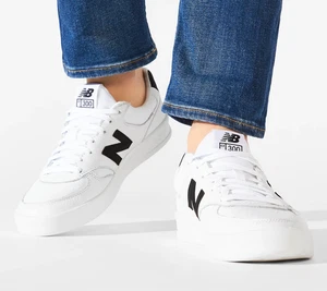 New Balance The Court Line Leder Herren # 7,5 weiß/schwarz CT300SB3 Sneaker Lo - Bild 1 von 14