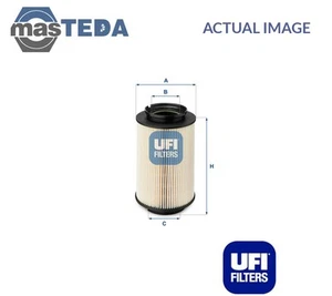 2601400 ENGINE FUEL FILTER UFI FOR VW GOLF V,CADDY III,GOLF PLUS V,TOURAN - Picture 1 of 5