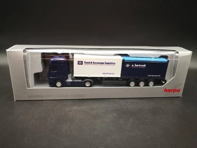 Herpa MB Actros Gigaspace Hartrodt Container Sattelzug *Vi1001-2-3000 - Bild 1 von 4
