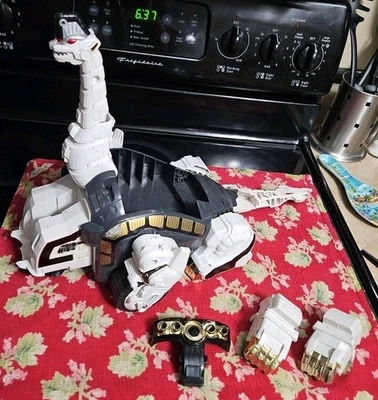 Bandai Power Rangers Titanus The Carrier Zord 1991 de colección, funciona, no completo  Foto 1 de 4