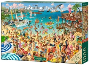 NEW Castorland Jigsaw Puzzle 1000 Pieces 9+ Ages Fun by the Sea - Picture 1 of 2