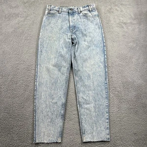Vintage Levis 550 Jeans Herren 32x30 Act. 90s USA Orange Tab Tapered Acid Wash Denim - Bild 1 von 13