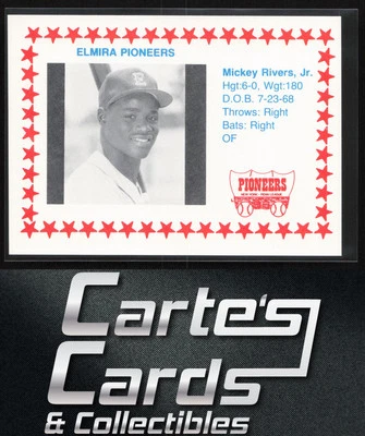 Mickey Rivers Jr. 1988 Cain Elmira Pioneers #23 Elmira Pioneers Foto 1 de 2