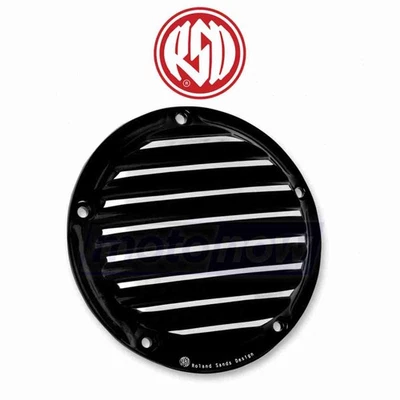 RSD Nostalgia Derby Cover for 2005-2007 Harley Davidson FLSTSC Softail ro Foto 1 de 4