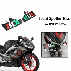 For Aprilia RS457 rs457 2024 Front Spoiler Wing Kit Fairing Winglets Aerodynamic - Picture 1 of 10