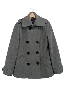 Tom Tailor Cappotto Donna Grigio Classico Elegante (IT 40, EU 36) - Foto 1 di 5