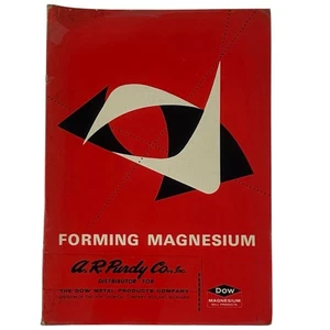 Vintage 1962 Forming Magnesium - Dow Chemical Company Metal Products Metalwork - Bild 1 von 11