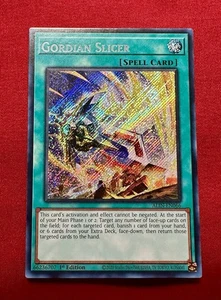 Gordian Slicer - ALIN-EN066 - 1st Edition - Secret Rare - Near Mint - Picture 1 of 4