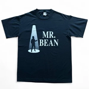 Vintage 90s Mr. Bean Comedian Promo Spotlight T-shirt LRG Rowan Atkinson Actor  - Bild 1 von 6