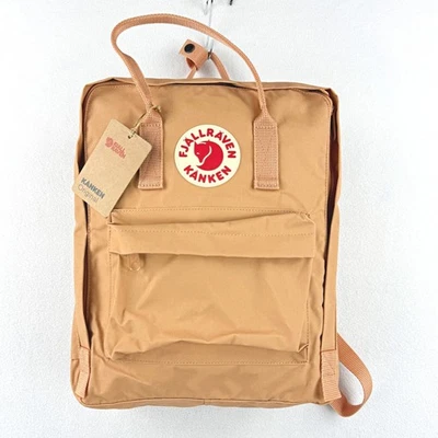 Fjallraven Kanken Zaino Peach Sand Classico Borsa da Viaggio per Laptop Scuola, Nuovo - Immagine 1 di 4