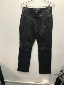 Coach Leather Pants Size 0 - Picture 1 of 10