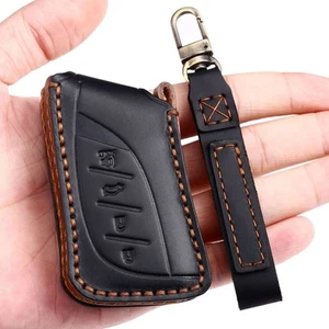 Leather Car Key Fob Cover for Lexus 2021-2023 ES RX with New Lexus LS NX Key ... - Picture 1 of 7