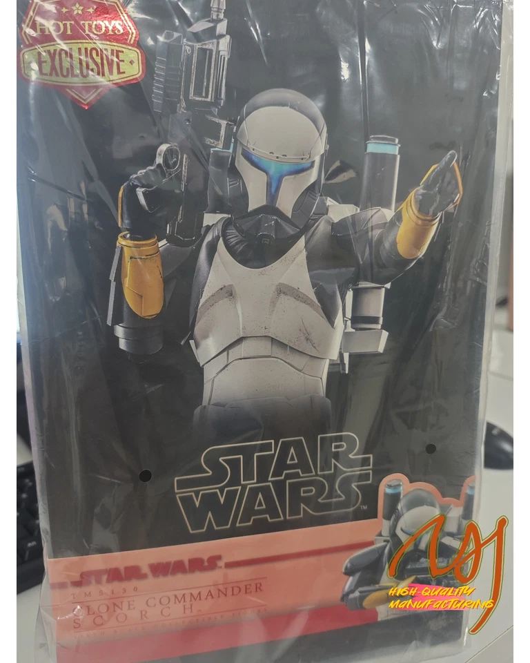 IN STOCK New Hot Toys 1/6 Star Wars TMS130 The Bad batch Clone Commander Scorch - Image 1 of 4