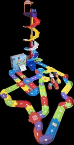 VTech Toot Toot Drivers Twist Race Tower with Racing Car, Extra Track & Vehicles - Picture 1 of 8