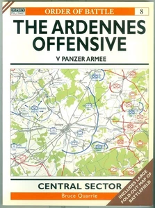 Osprey-WWII-German Winter Offensive-Ardennes-VI Panzer-Battle Order-Guide-RARE! - Picture 1 of 1