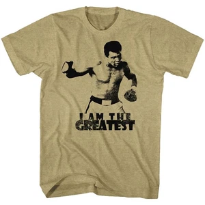 Muhammad Ali - I Am The Greatest - Short Sleeve - Heather - Adult - T-Shirt - Picture 1 of 1