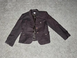 Chaqueta Blazer Alyn Page Marrón Con Botones Para Mujer Manga Larga Informal Fiesta Talla 6 - Imagen 1 de 11