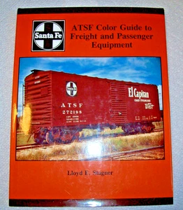 SANTA FE - ATSF COLOR GUIDE TO FREIGHT & PASSENGER EQUIPMENT - USED - Bild 1 von 2