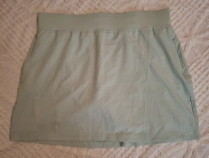 ZeroXposur Active Skort XL Mint Green Shorts Elastic Pull On UPF 50 Golf - Picture 1 of 14