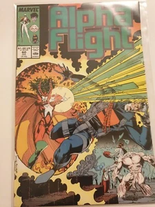 Alpha Flight #60 Marvel Comics Jul 1988 NM Bagged condition Jim Lee Cover Puck - Picture 1 of 4