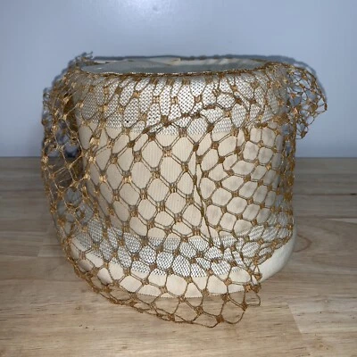 Vintage Hat with Netting Women’s Union Made USA Large - Image 1 of 4