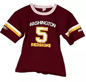 Vintage Washington Redskins Youth Jersey Like Shirt Red Yellow Size Medium USA - Picture 1 of 8
